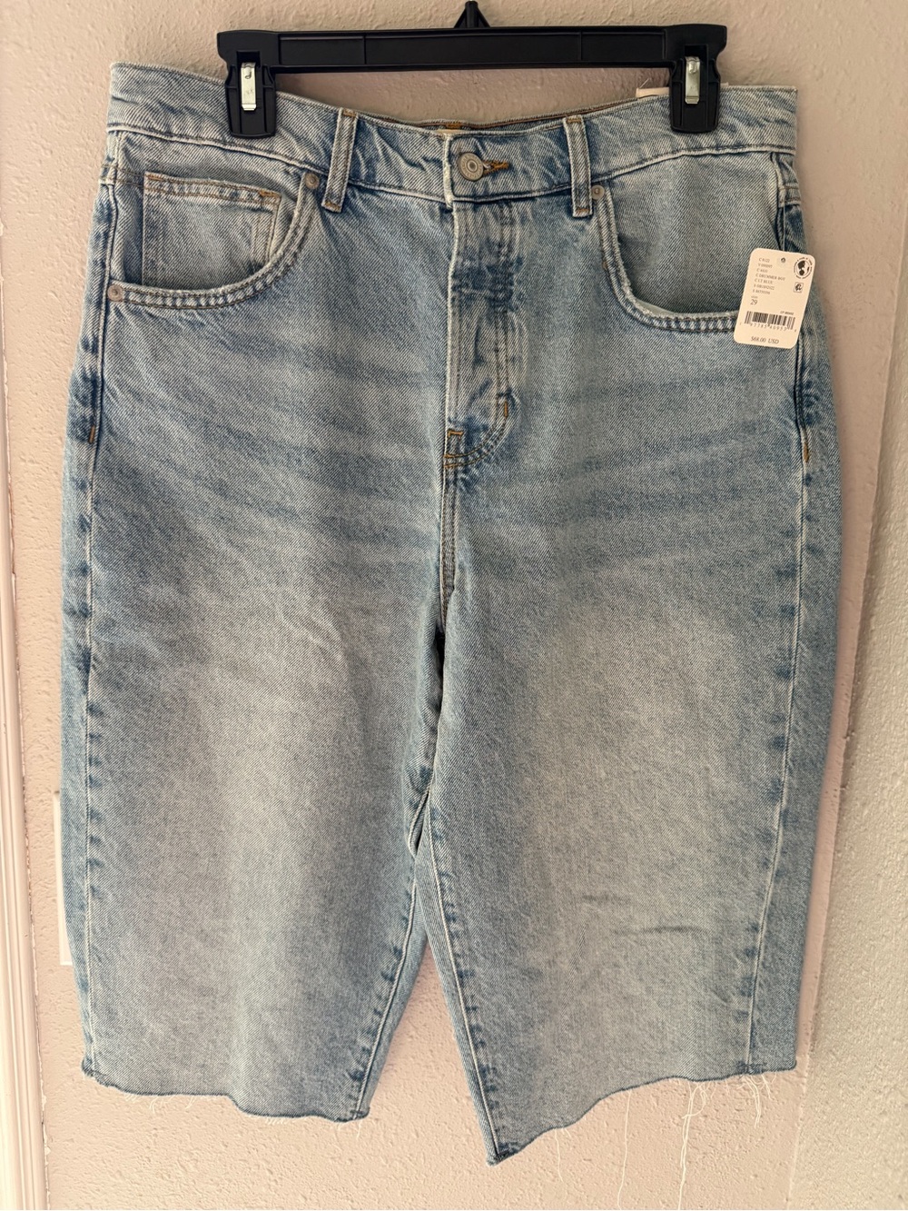 NWT We The Free Jam Session Relaxed Capri Jeans - Picture 5 of 8